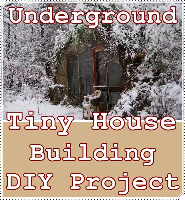 Underground Tiny House Building DIY Project - Homesteading