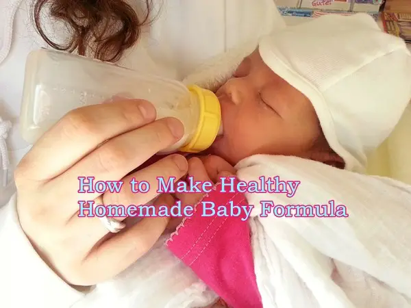 How to Make Healthy Homemade Baby Formula