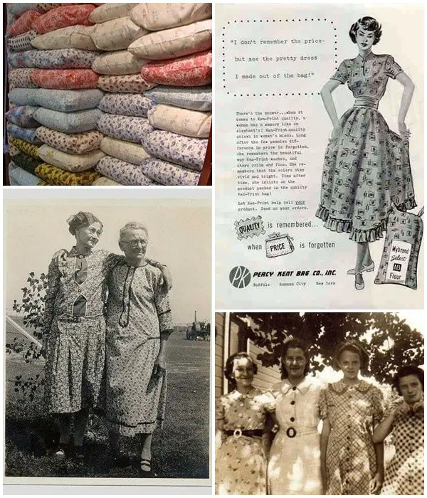 Great Depression Era Flour Feed Sacks Dresses History