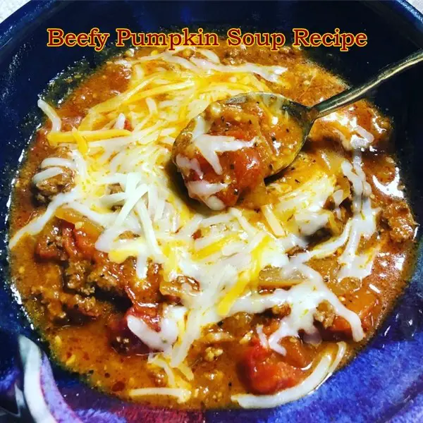 Beefy Pumpkin Soup Recipe