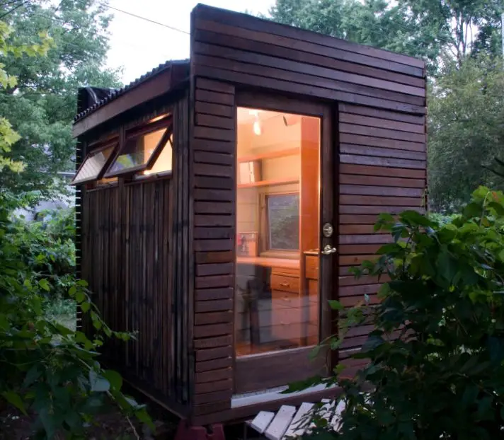 Build Backyard Office Studio Shed Diy Project The Homestead Survival