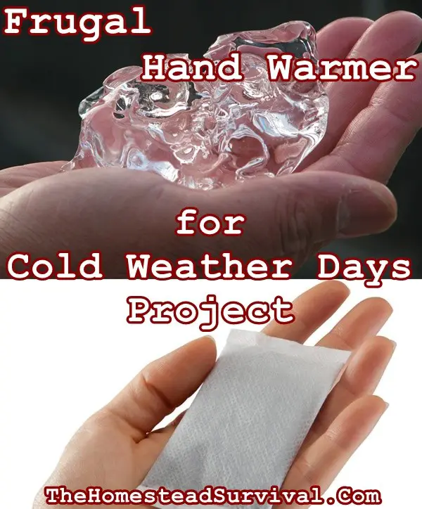Frugal Hand Warmer for Cold Weather Days Project - The Homestead Survival 