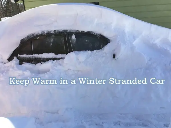 Keep Warm in a Winter Stranded Car 