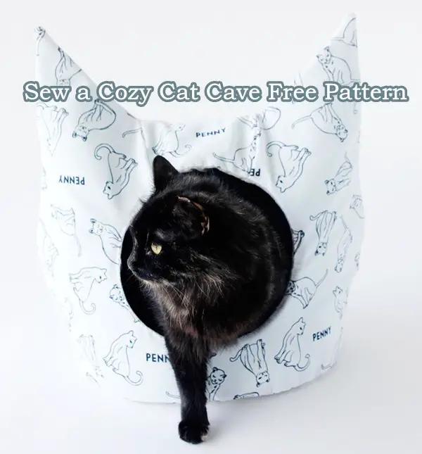 Sew a Cozy Cat Cave Free Pattern