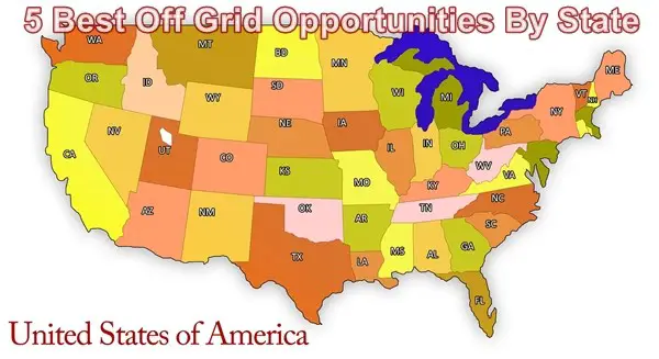 5 Best Off Grid Opportunities By State