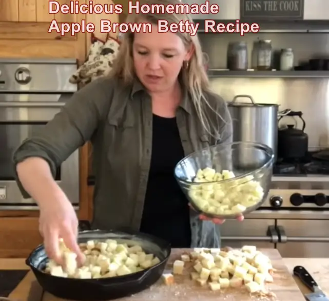 Delicious Homemade Apple Brown Betty Recipe