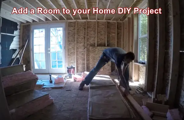 Add a Room to your Home DIY Project