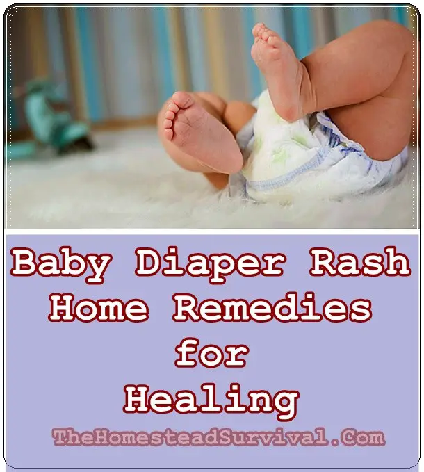 Baby Diaper Rash Home Remedies for Healing - Alternative Natural Healing - Babies - Toddlers
