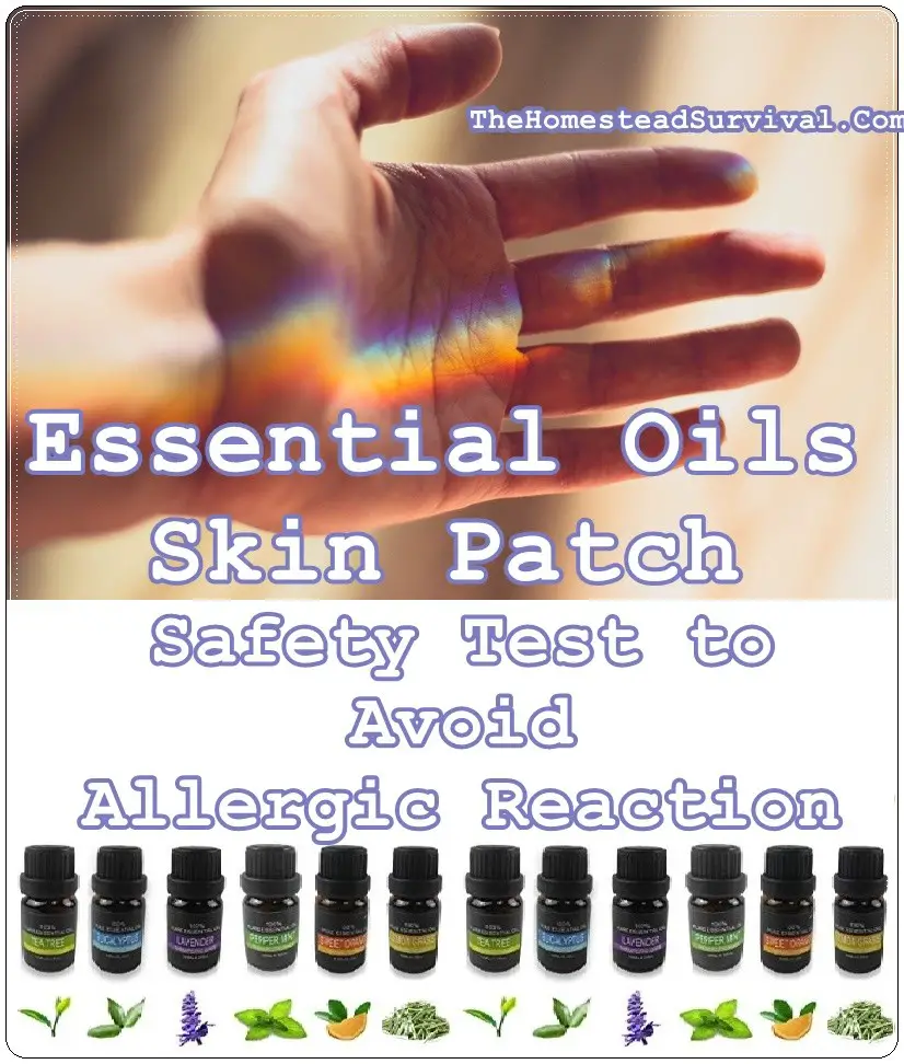  Essential Oils Skin Patch Safety Test to Avoid Allergic Reaction - Natural Healing 