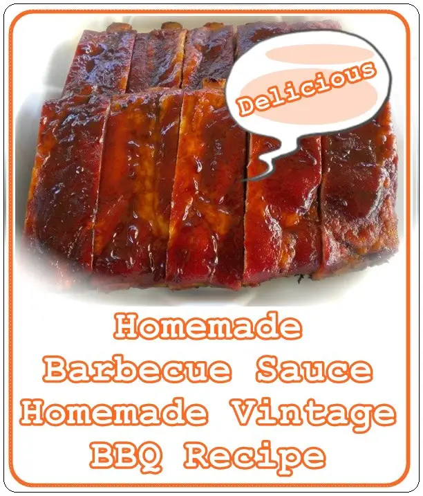 Homemade Barbecue Sauce Homemade Vintage BBQ Recipe - The Homestead Survival