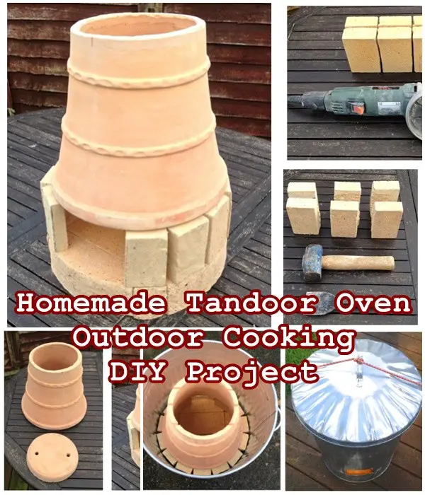 Homemade Tandoor Oven Outdoor Cooking