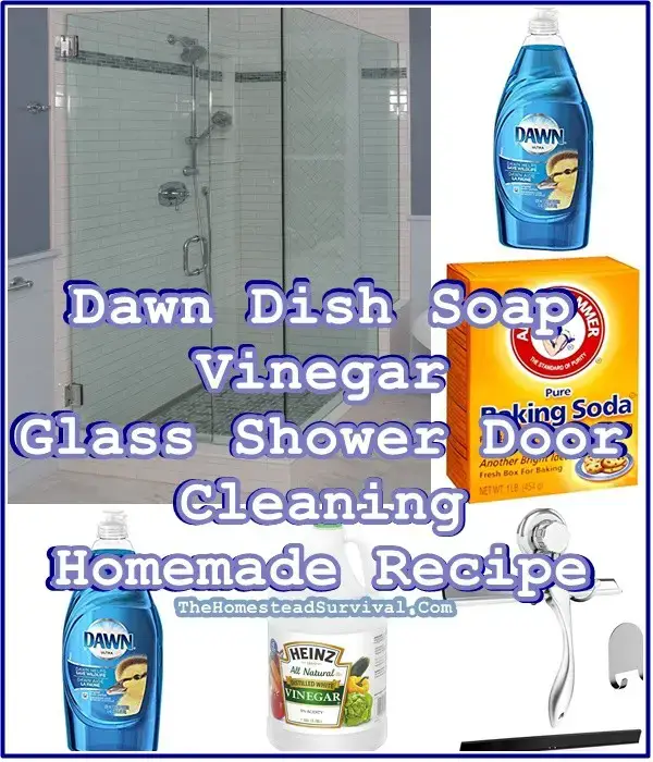 Dawn Dish Soap Vinegar Glass Shower, How To Clean Bathtub With Vinegar And Dawn