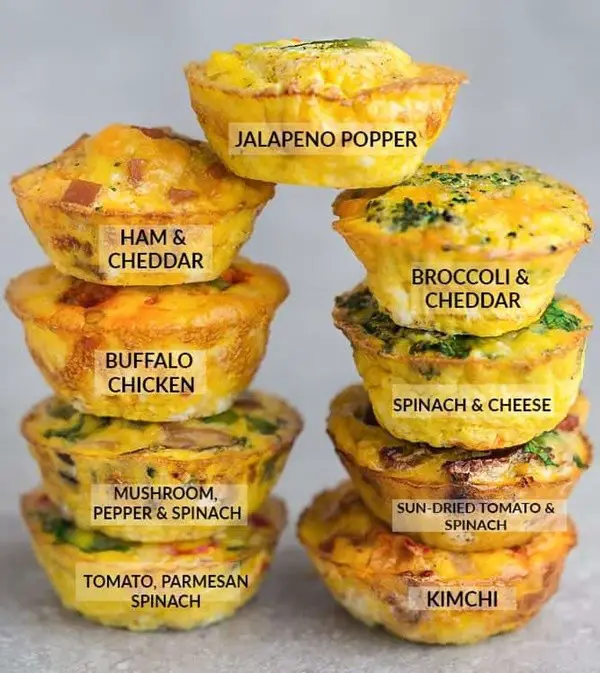 Keto Low Carb Egg Muffins - Atkins Breakfast Recipe