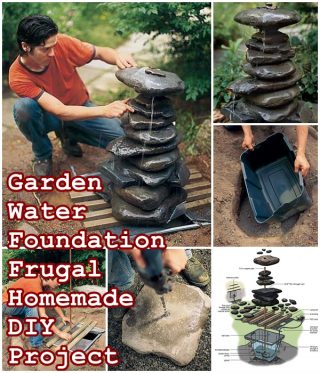 Garden Water Foundation Frugal Homemade DIY Project - The Homestead ...