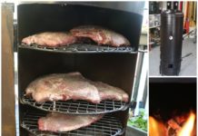 Create Multi Level Meat Smoker from Metal Tank DIY Project