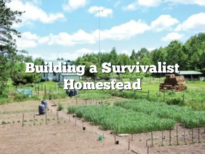 Building a Survivalist Homestead