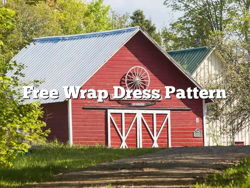 Free Wrap Dress Pattern