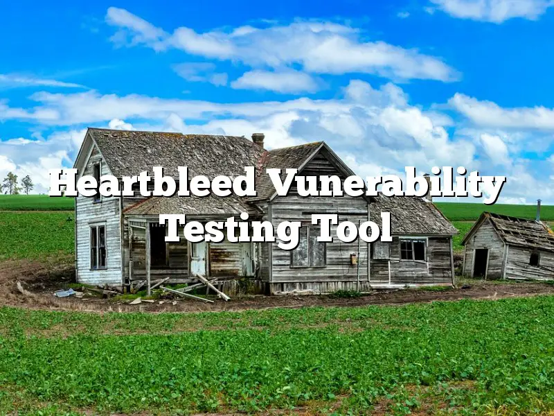 Heartbleed Vunerability Testing Tool