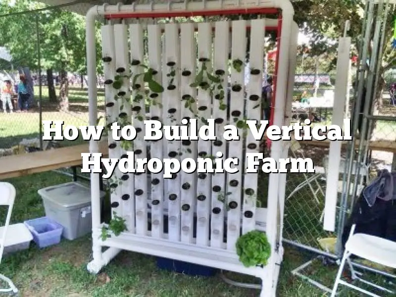 How to Build a Vertical Hydroponic Farm