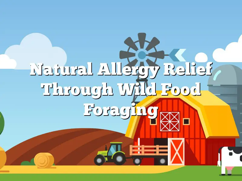 Natural Allergy Relief Through Wild Food Foraging