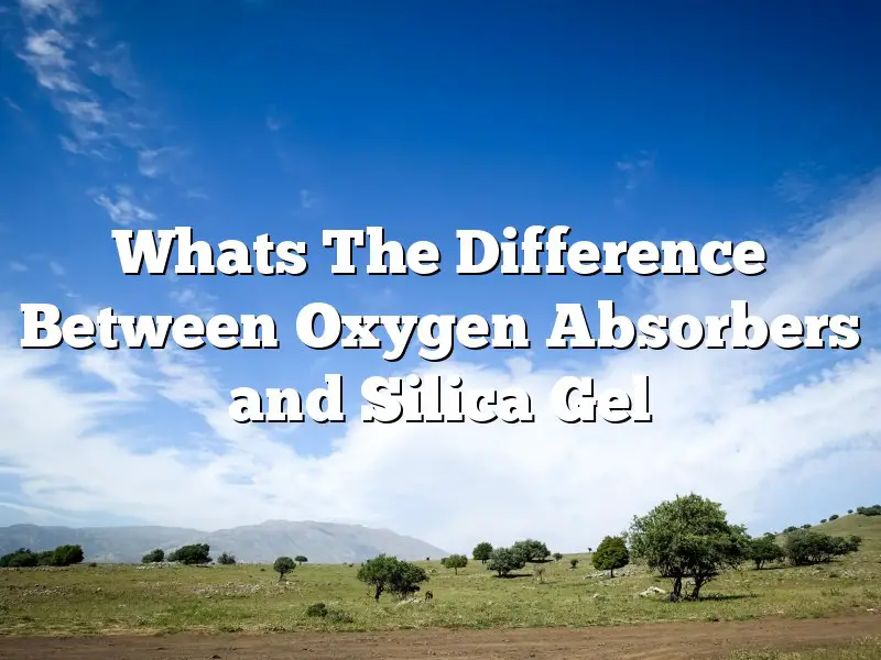 Whats The Difference Between Oxygen Absorbers and Silica Gel