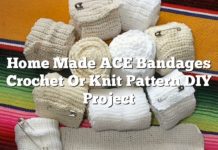 Home Made ACE Bandages Crochet Or Knit Pattern DIY Project