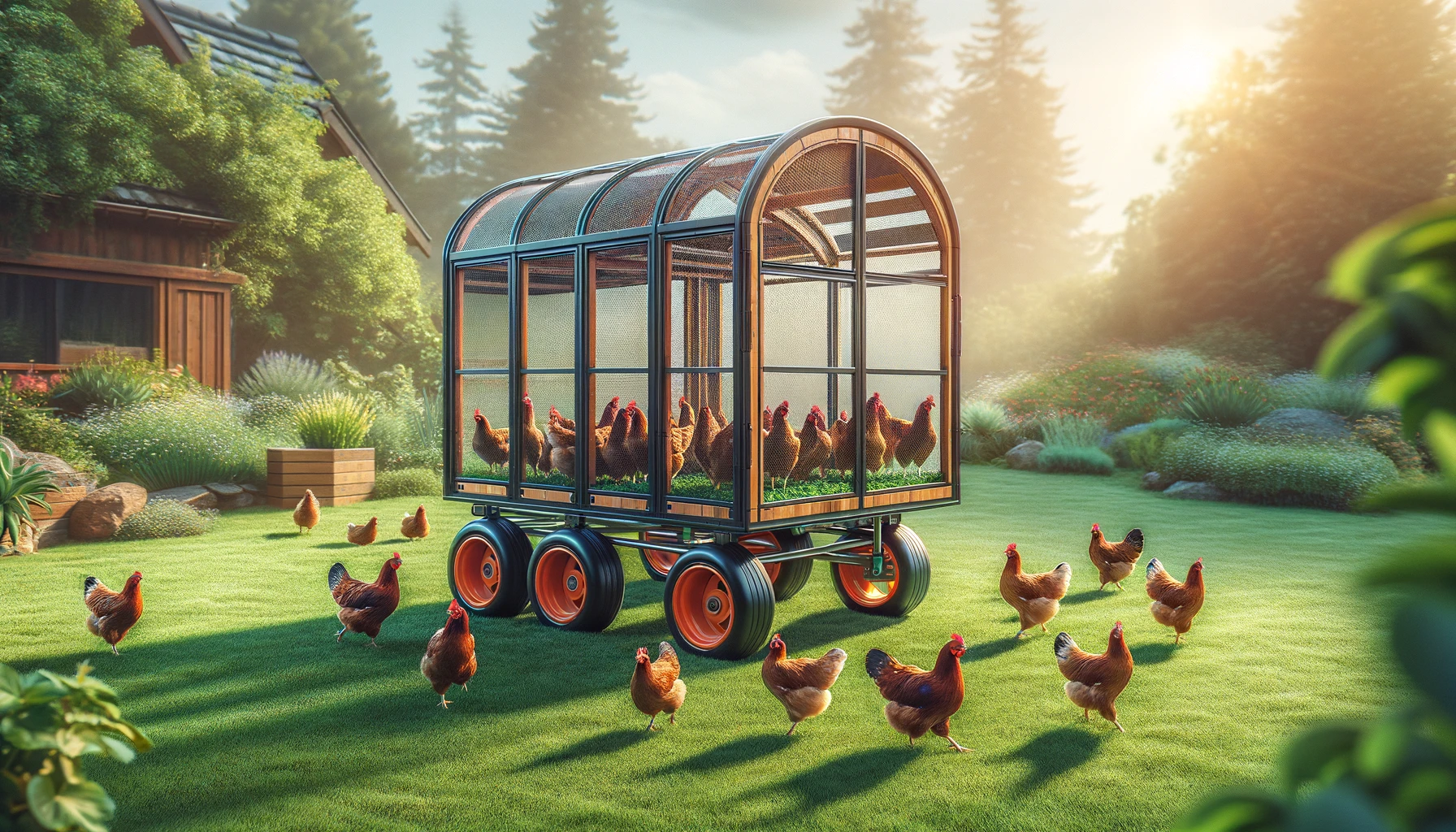 chicken mobile coop