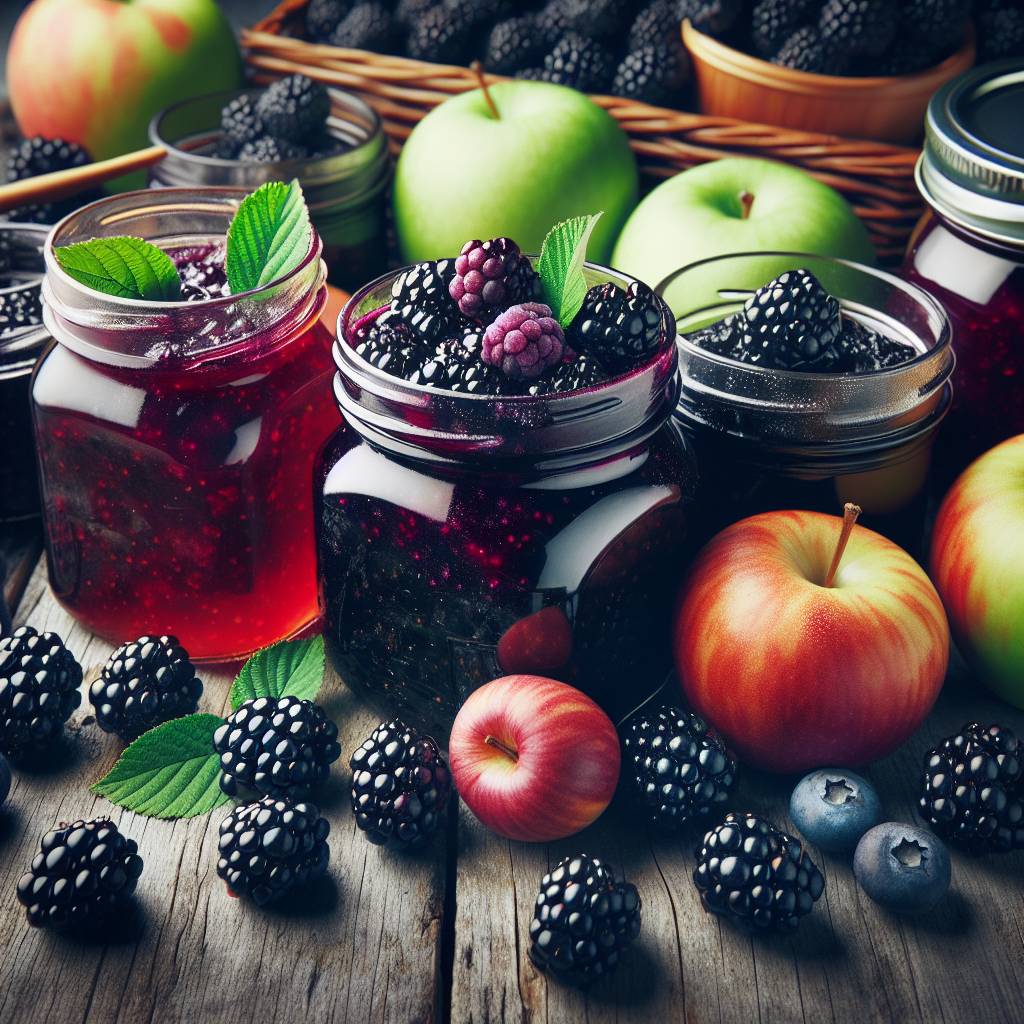 Delicious Blackberry Applesauce Canning Recipe