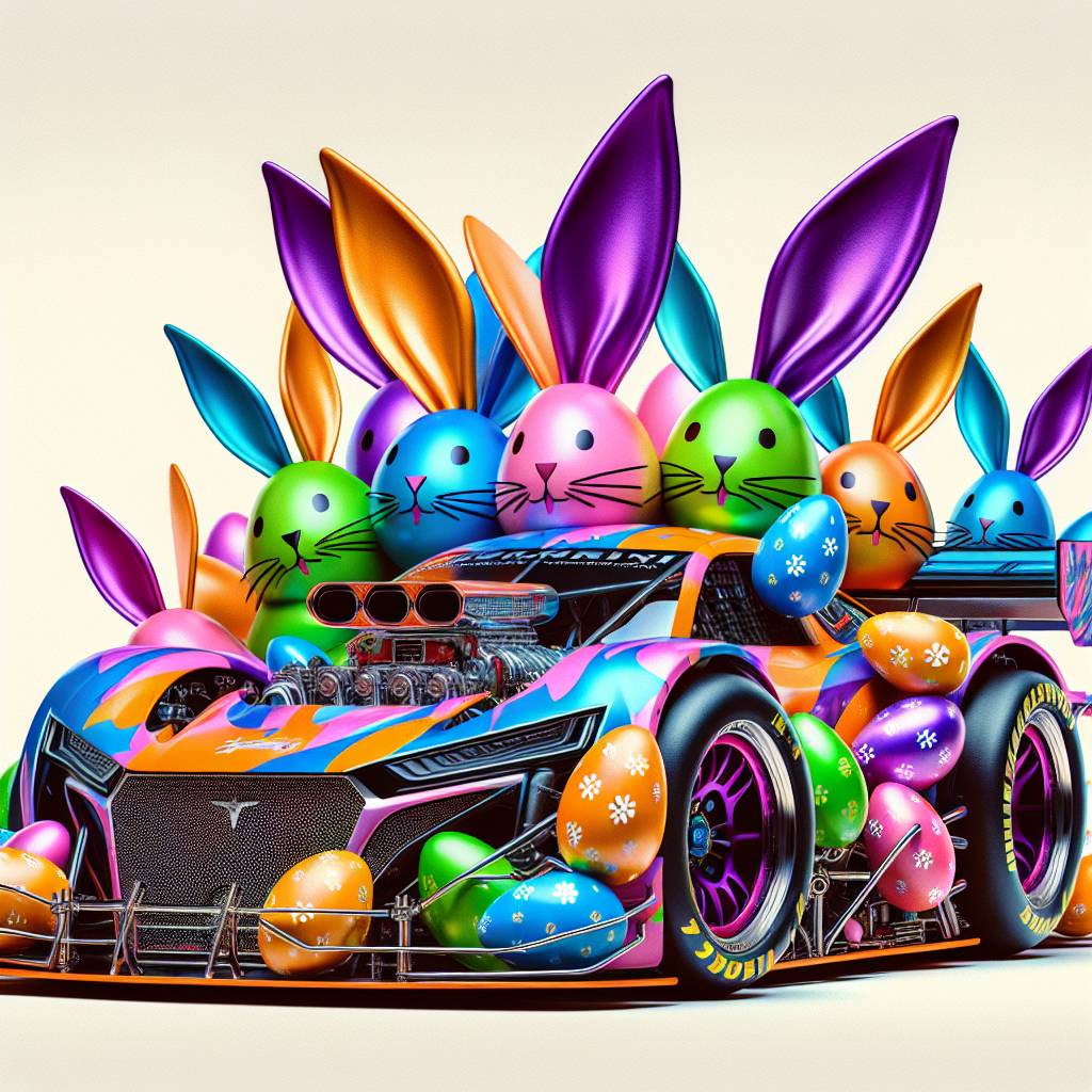 DIY Easter Bunny Racecars