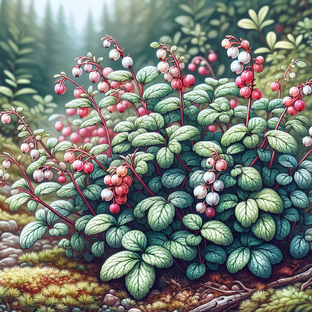 Creeping Snowberry:  Edible Wild Plant